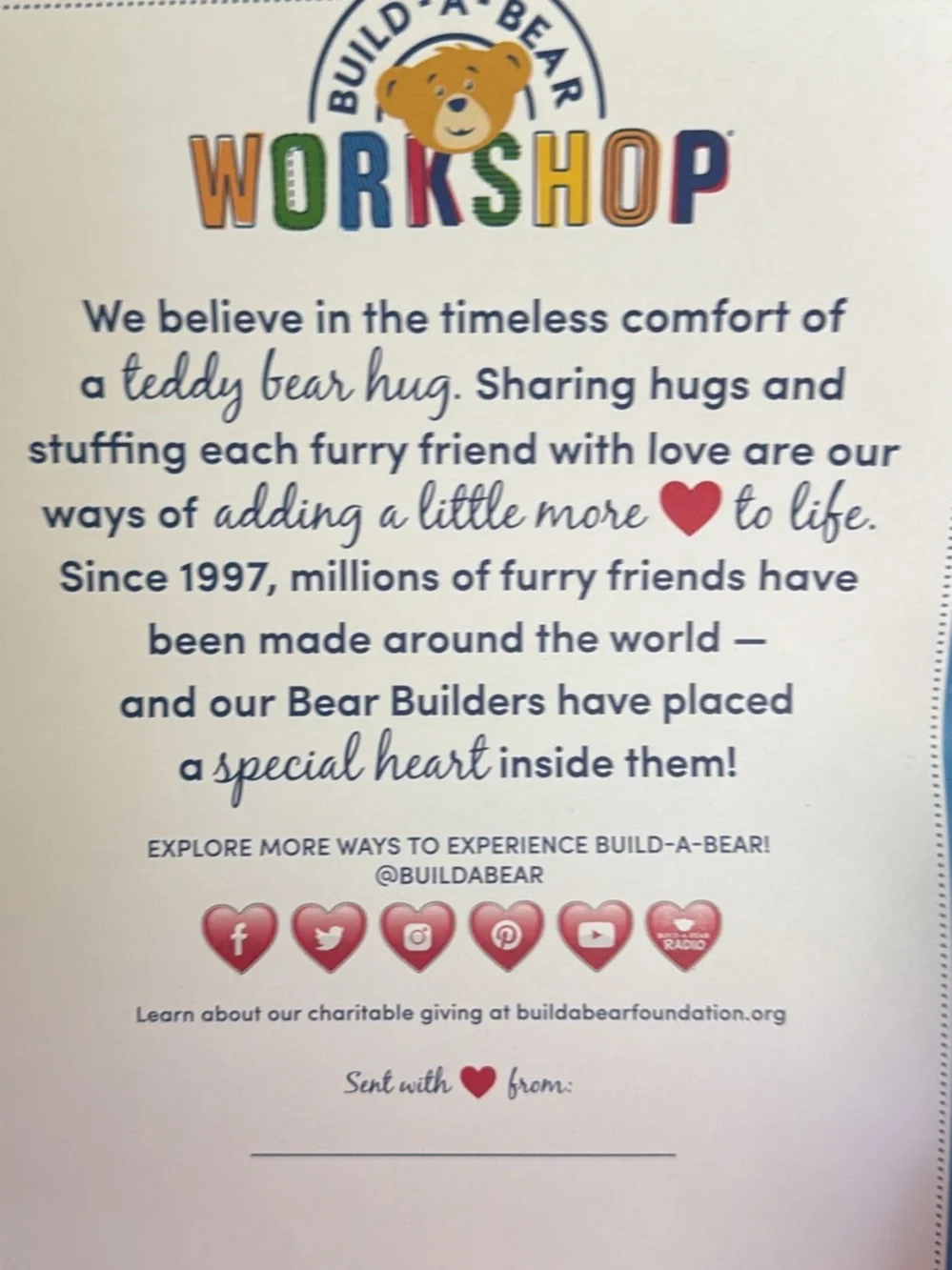 Build-A-Bear soft gray